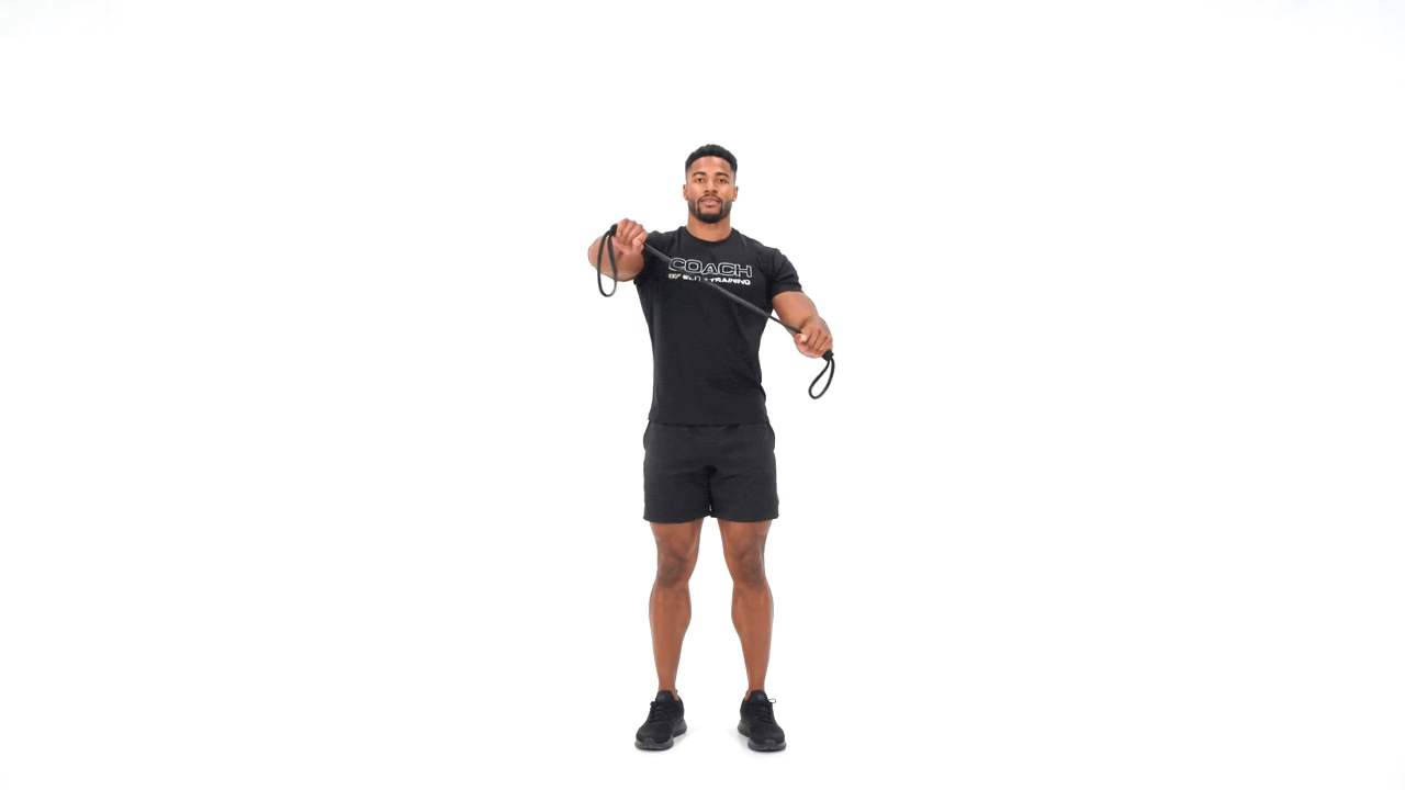 Resistance Band X Pull Apart