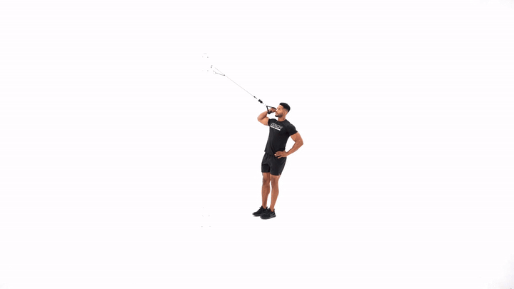 RESISTANCE BAND SIDE FACING CURL