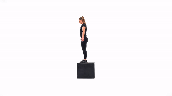 Reverse Landing Box Jump