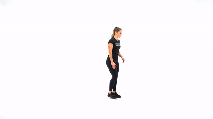 Reverse Lunge to Power Hop
