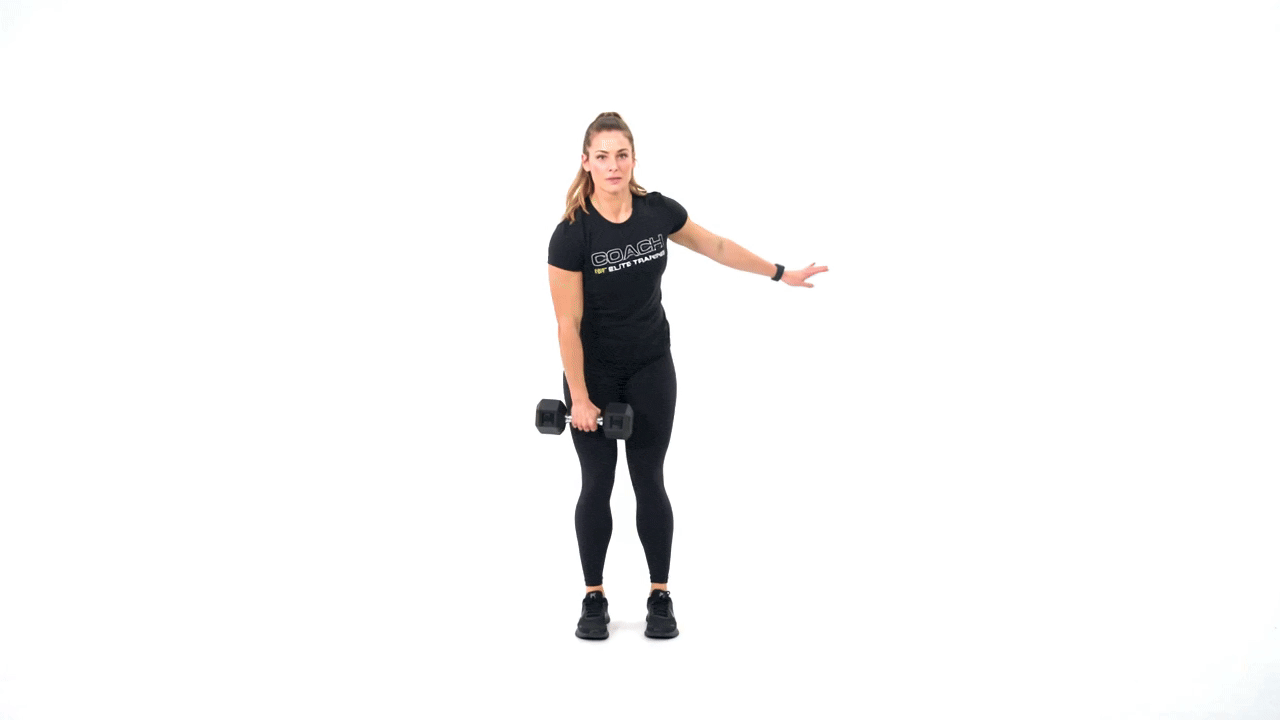 Reverse Lunge to SA Snatch