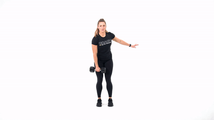 Reverse Lunge to SA Snatch