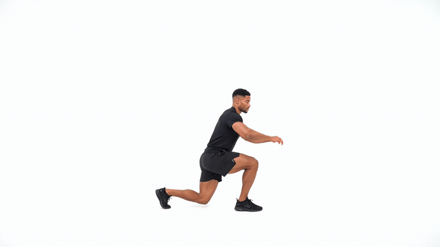 Reverse Lunge Trunk Rotation