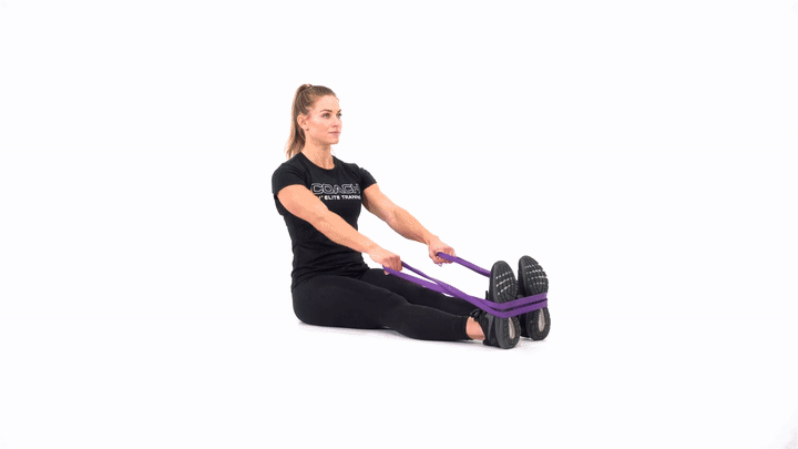 Seated Resistance Band Row