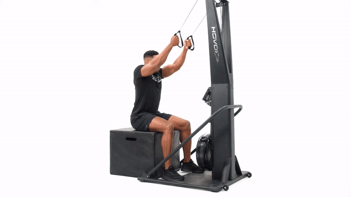 Seated Skierg Pull