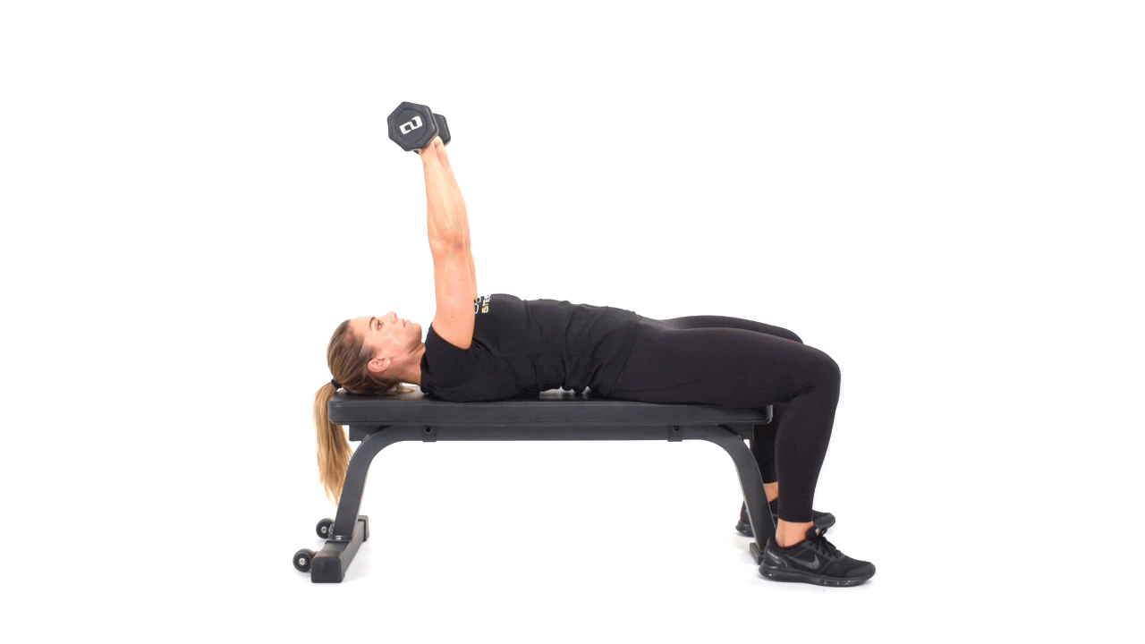 Single Dumbbell Skullcrusher