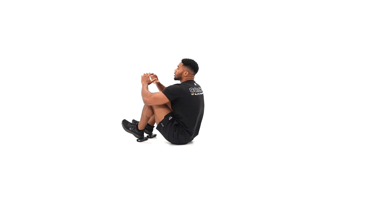 Slider Heel Drag Sit Up