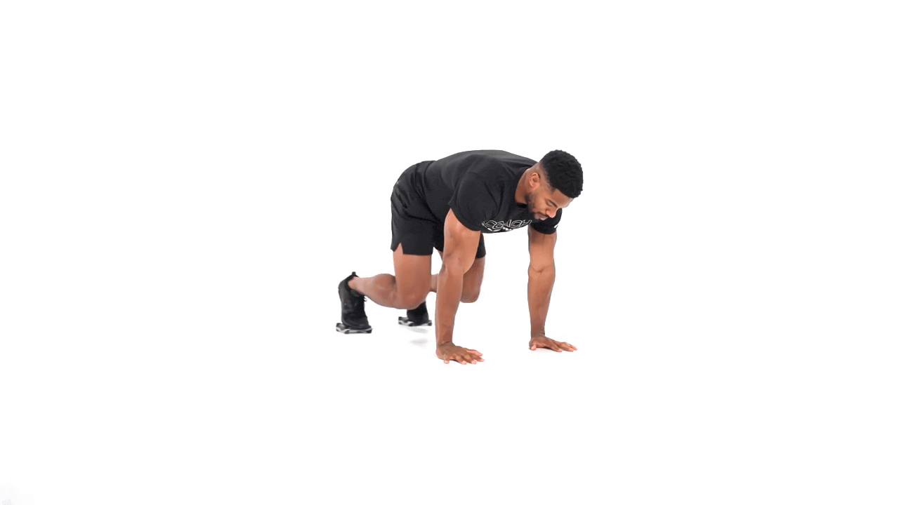 Slider Tuck to Push Up