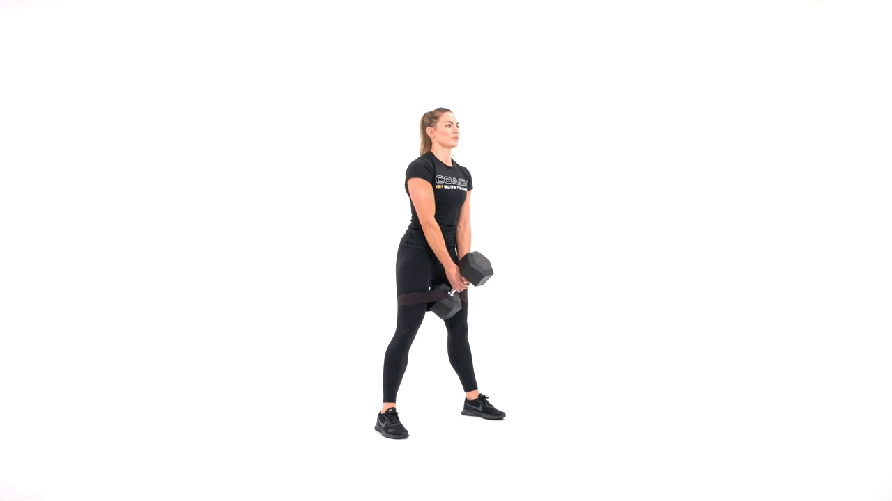 Dumbbell Sumo Deadlift