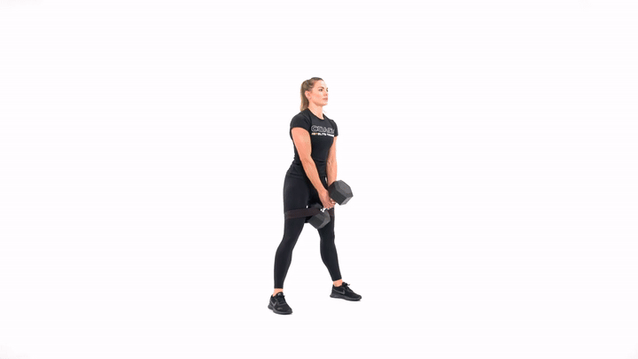 Dumbbell Sumo Deadlift