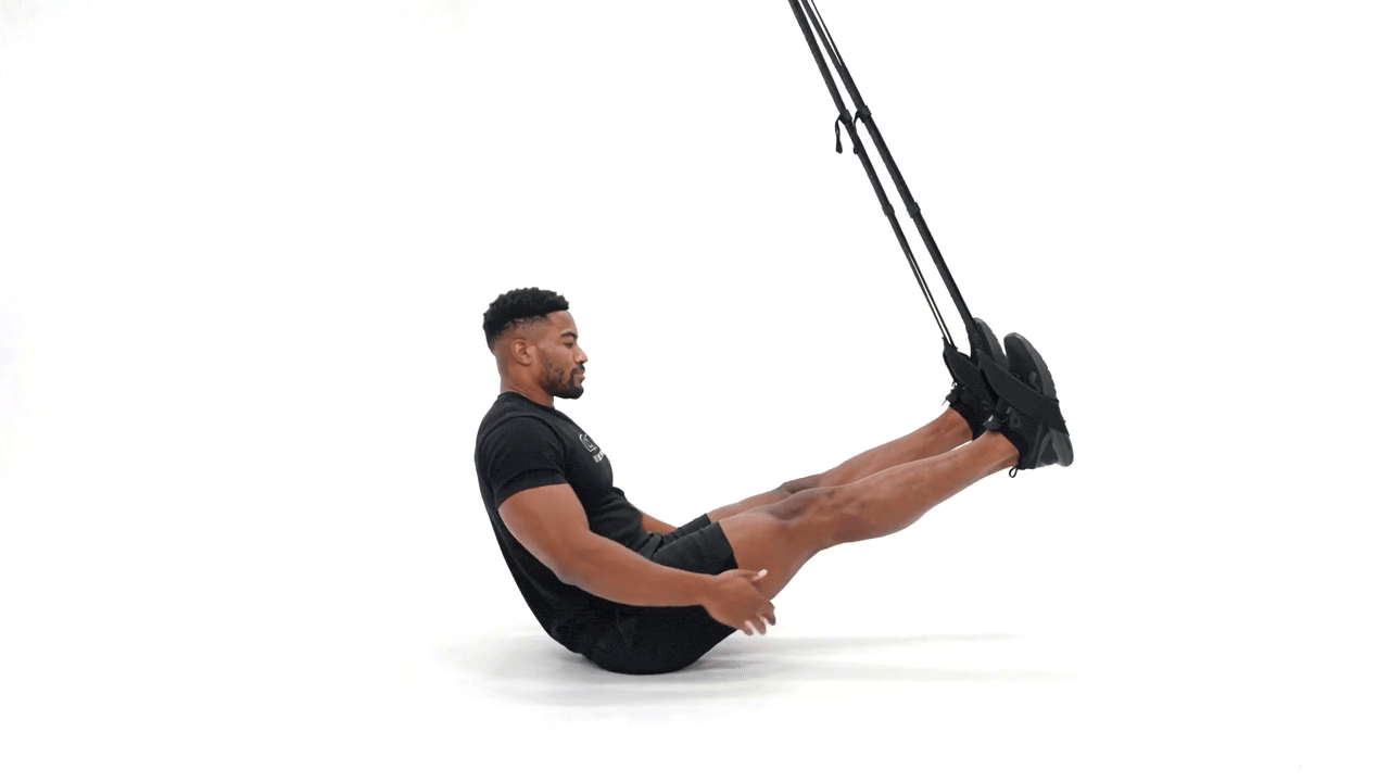 TRX Assisted V Up