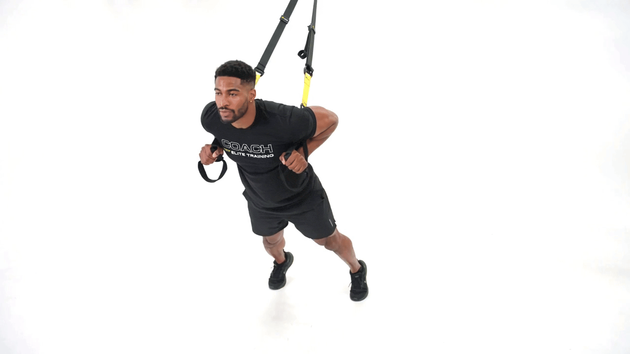 TRX Front Squat Hop
