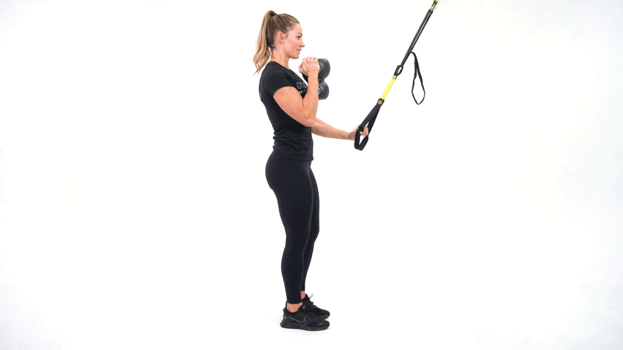 TRX Kettlebell Pistol Squat