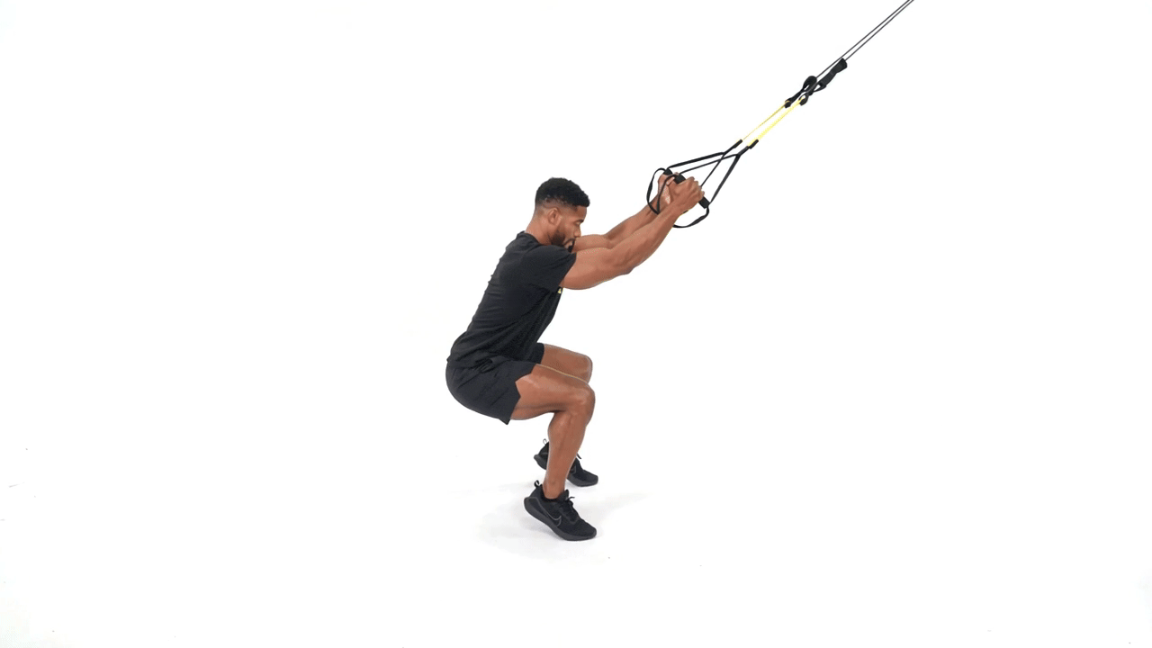 TRX SQUAT HOLD CALF RAISE