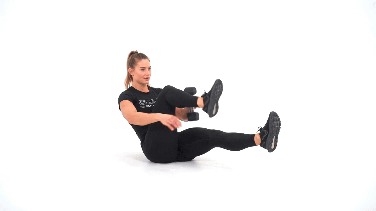 V-Sit Figure 8