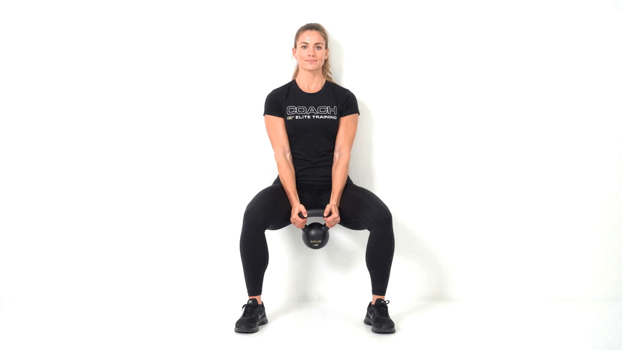 Wall Sit Curl